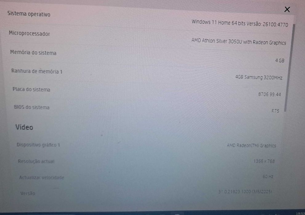 Portátil HP 15s-eq1009np