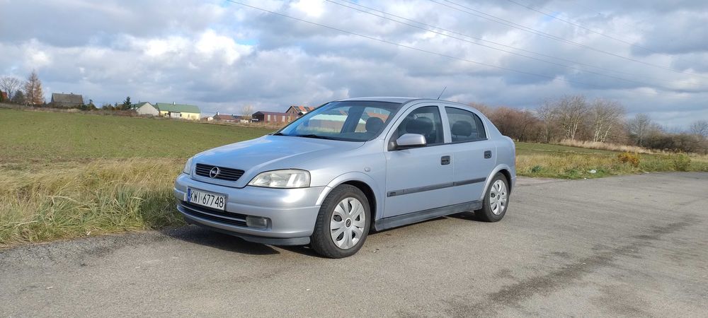 Opel Astra G 2001r. 1.6 benzyna+gaz LPG