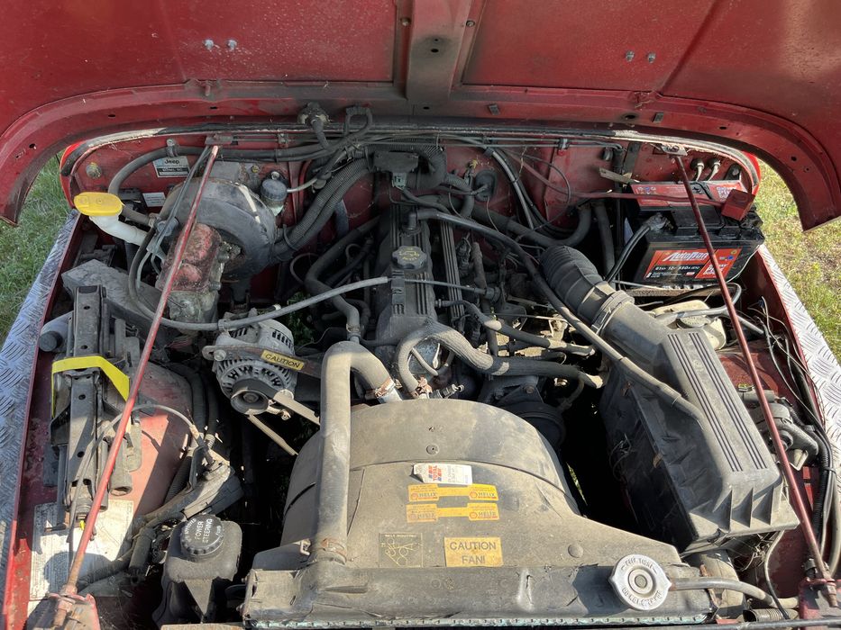 Jeep Wrangler YJ werja UK 2.5 manual