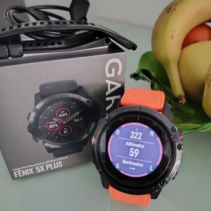 Garmin Fênix 5X Plus Saphira 51mm