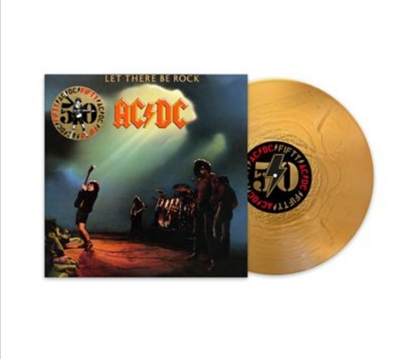 AC DC Let there be Rock Vinil 33'novo. 50 Anniversary