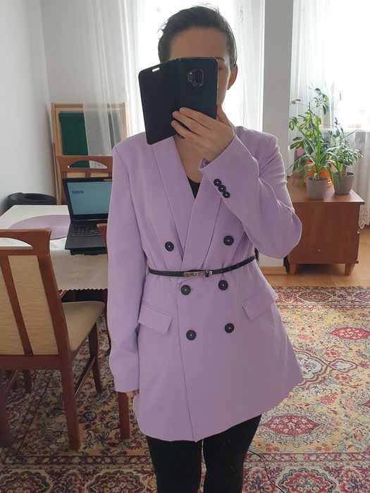 Marynarka liliowa Reserved S