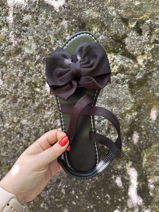 Sandalias pretas numero 39