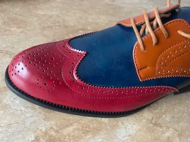 Nowe Buty Męskie Eleganckie Casualowe sznurowane