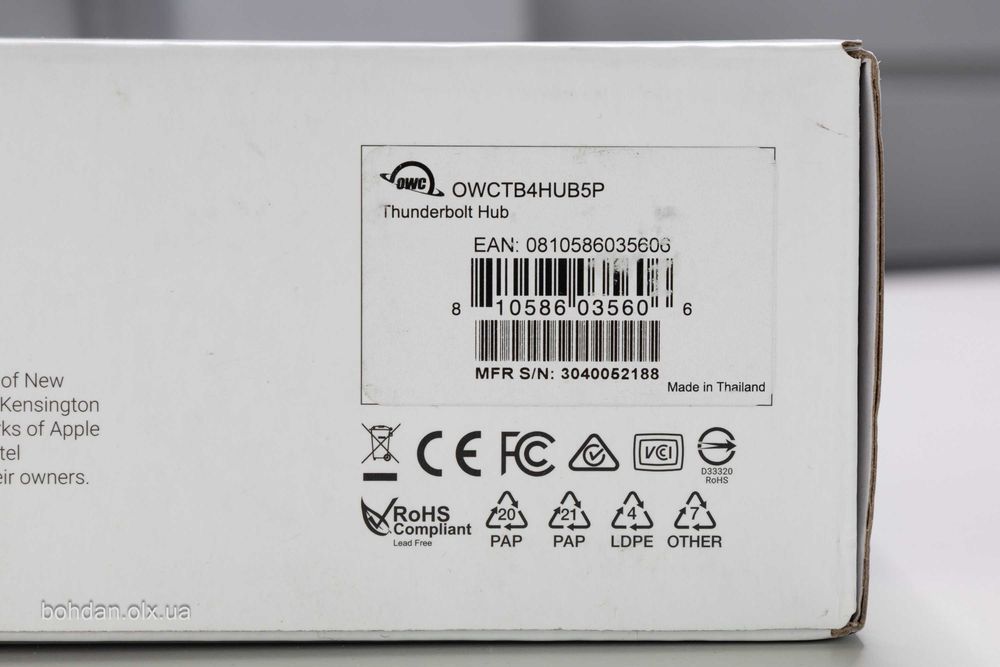 OWC Thunderbolt 4 Hub (OWCTB4HUB5P)