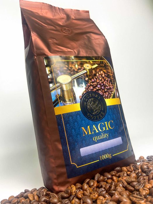 АКЦИЯ! Кава, кофе в зернах купаж 70% 30% свежеобжаренный опт и розница