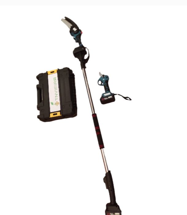 Haste telescópica / Motosserra lubrificação 
Tesoura a Bateria / 4,6,8