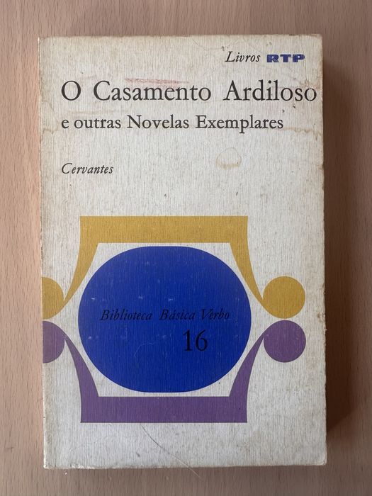Livro “O Casamento Ardiloso e outras Novelas Exemplares” de Cervantes