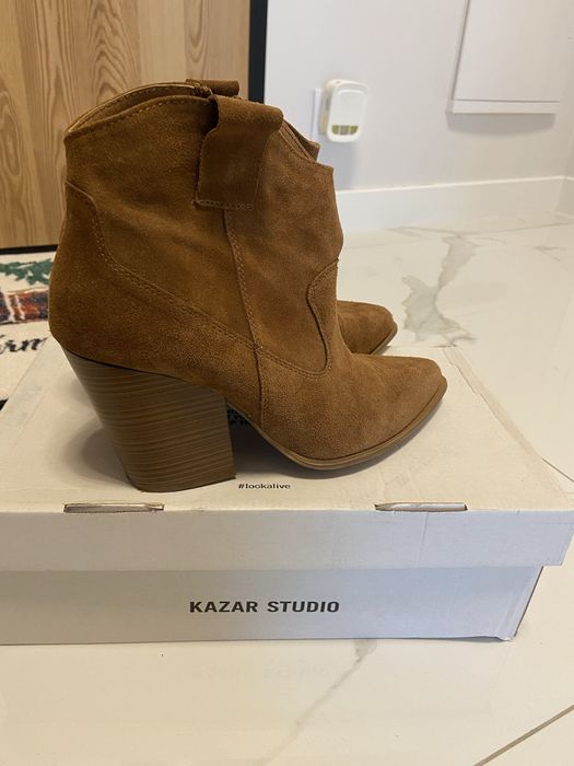 Botki zamsz Kazar 40
