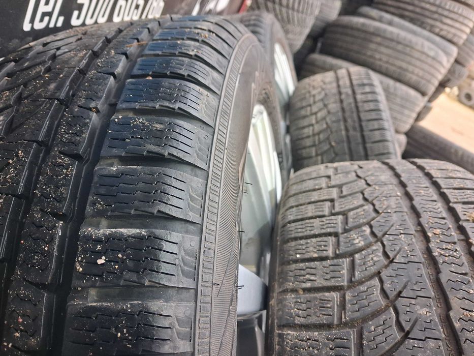 4x używane opony zimowe 205/55 R17 Nokian Gwarancja Montaż