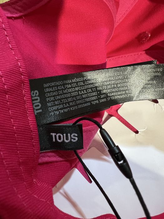 Boné TOUS Original Rosa – Novo com Etiqueta