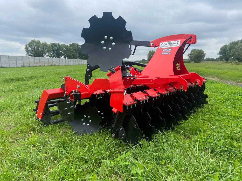 Agregat talerzowy EURO-MASZ z hydropakiem | talerzówka pod siewnik