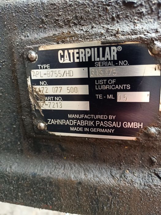 Most ZF  Caterpillar Doosan m315c 316c 318c skrzynia biegów