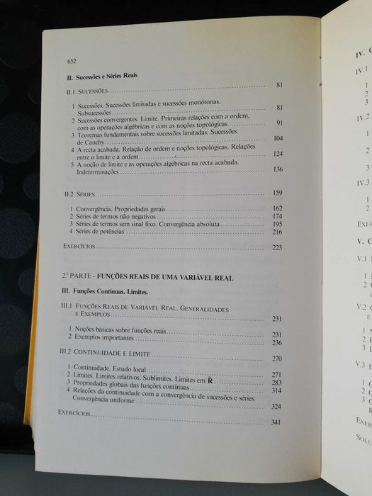 Introdução à análise matemática - J. Campos Ferreira (4ª edição, 1991)