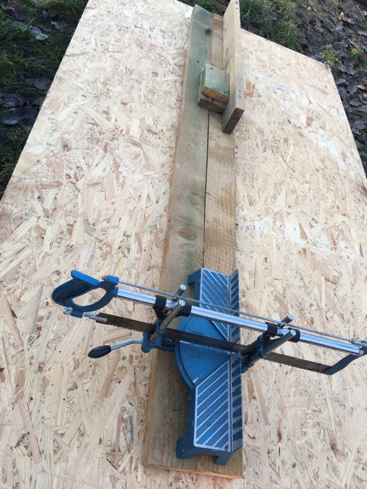 Ручна прецизійна пила стусло торцювальна кутова з протяжкою 550мм