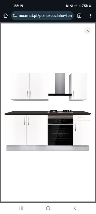 Cozinha nova termo laminado