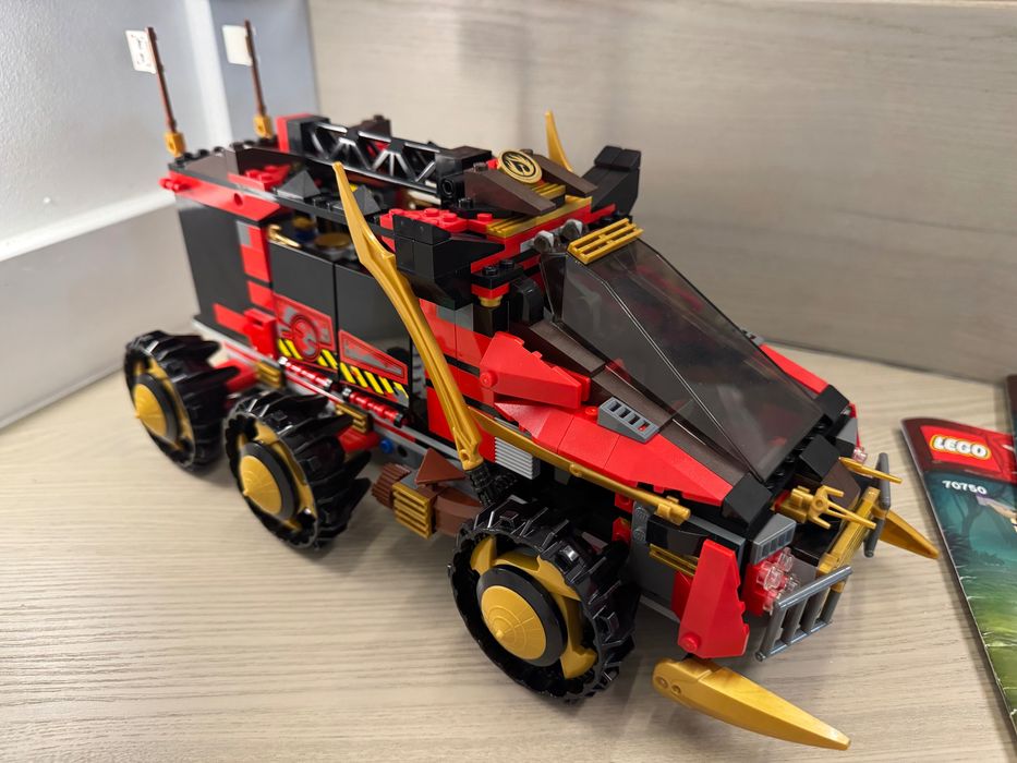 Aktualne. LEGO Ninjago 70750 Ninja DB X Komplet z pudełkiem Poznań