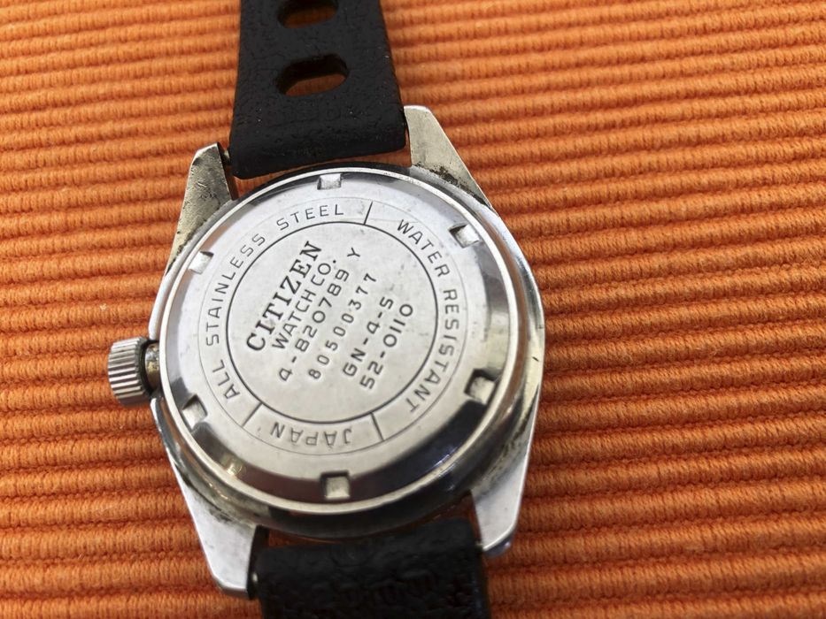 Relogio Citizen diver automático. Muito raro, de 1978.  Croa de rosca.