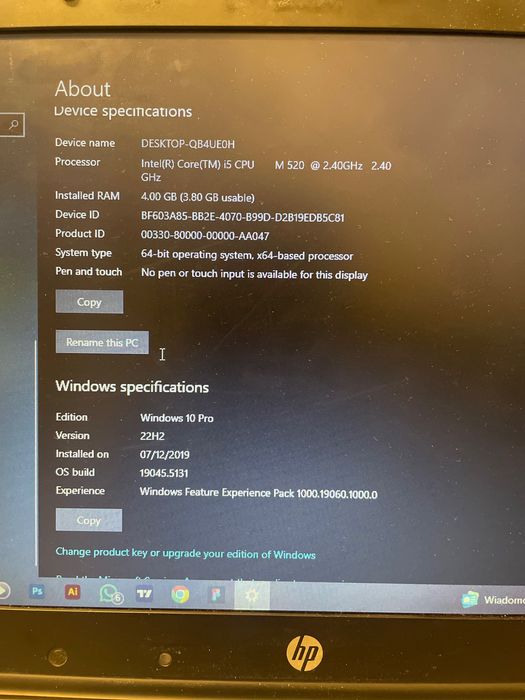 Lenovo idealpad 1 15IGL7 + Hp Elitebook 8440p and a Free mouse