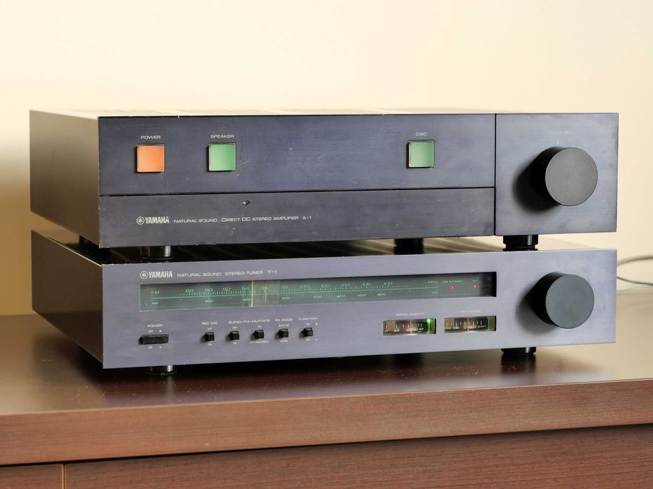 Wzmacniacz zintegrowany Yamaha A-1 Tuner T-1 zestaw stereo