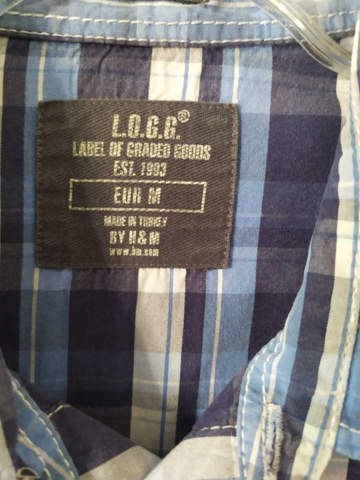 Koszula w kratę męska