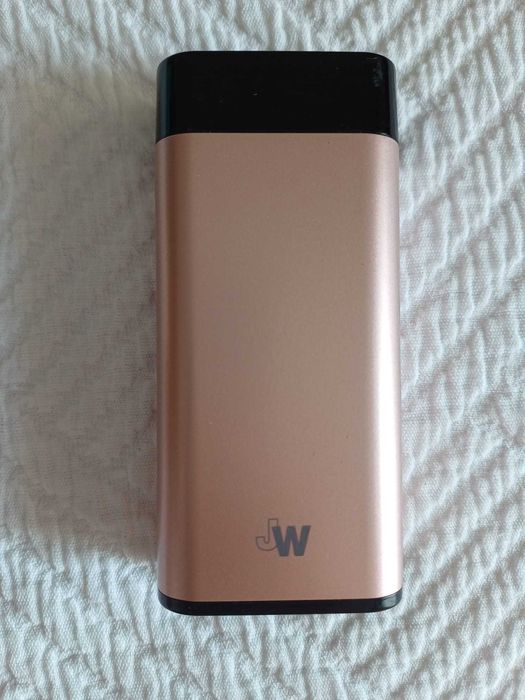 Powerbank JW – Rosa Gold | 4.000mAh | 2 Entradas (USB + Micro USB)