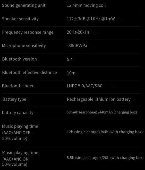 Оригінальні бездротові TWS навушники Oppo Enco Air 4 Pro