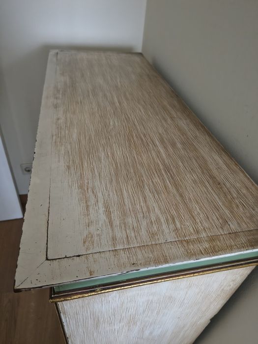 Sapateira pintada à mão estilo D. Maria