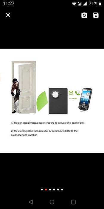 Охоронна сигналізація pir mp.alarm a9