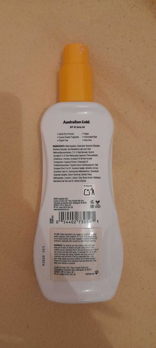 Australian Gold Tan and Protect