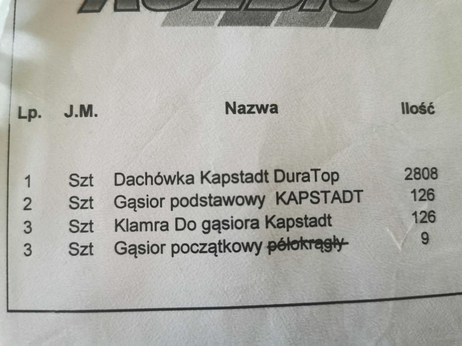Sprzedam dachówkę KAPSTADT TANIO!!!