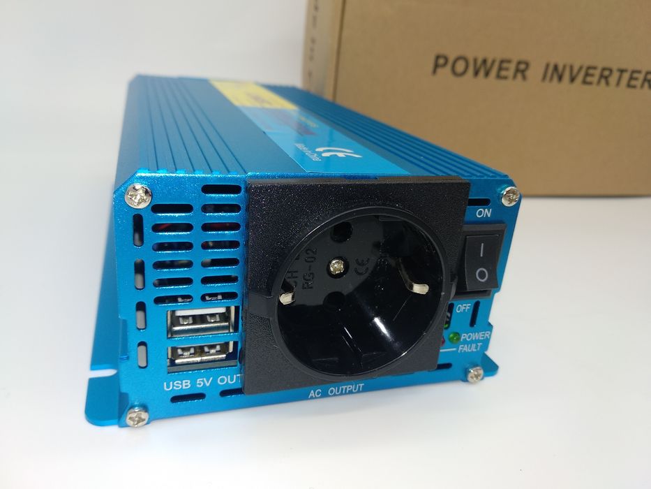 [Novo] Inversor de onda Pura 1000w/2000w 24VDC