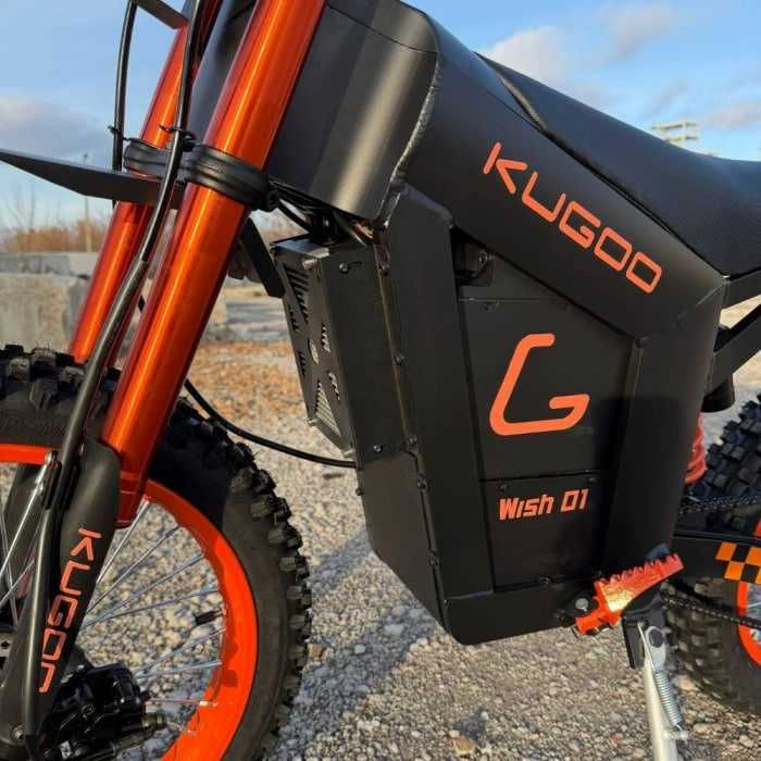 Kugoo PitBike 01 MAX потужний електропітбайк 4000W  52V 35Ah ГАРАНТІЯ!