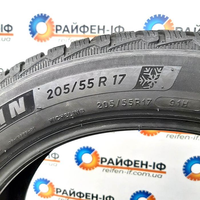 205/55 R17 Michelin Pilot alpin б/у шини 2шт * 2506447