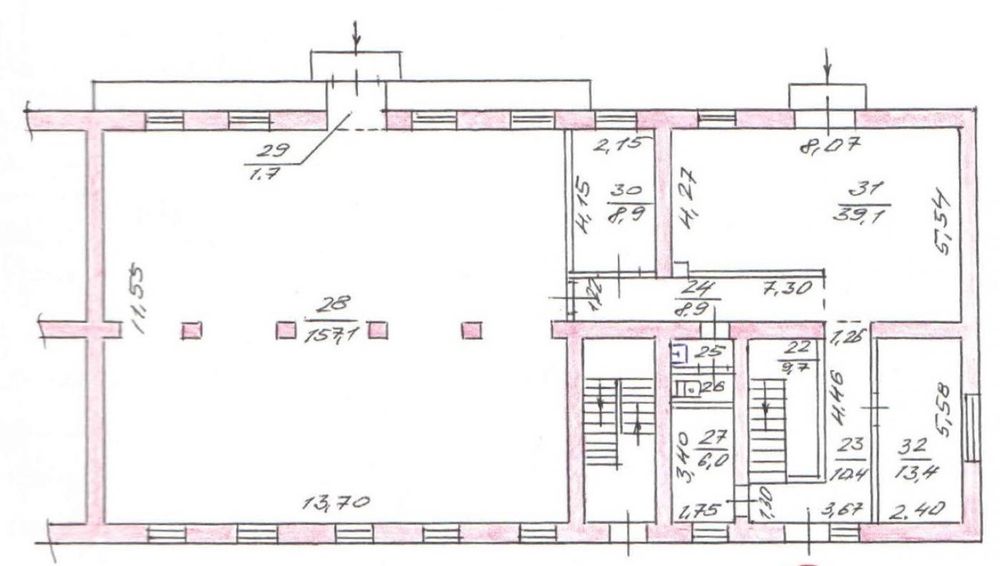 Продаж нежитлового приміщення в центрі Дніпровського району