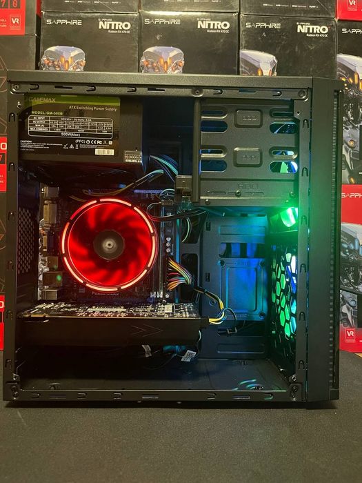 Ігровий i5-6400/RX 580/8gb/120GB SSD/500GB HDD Игровой компьютер