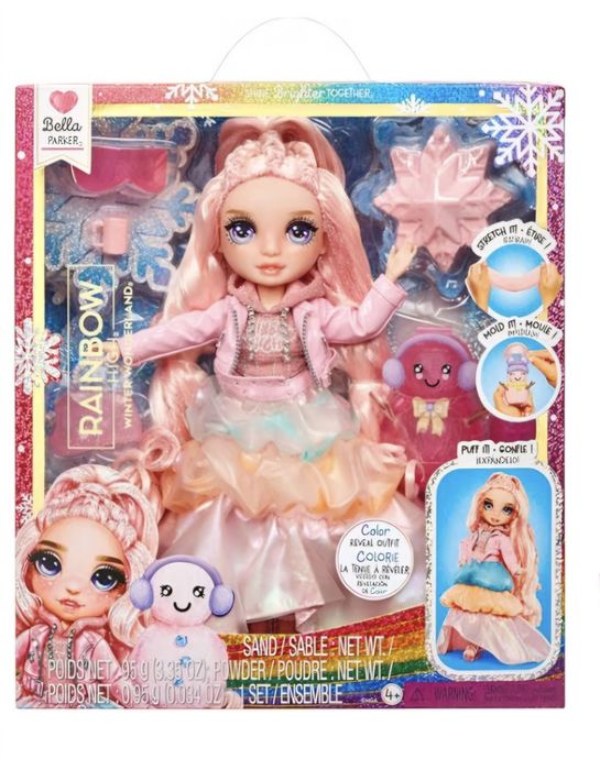 Rainbow High Winter Wonderland - Bella (Różowa) - 28 cm