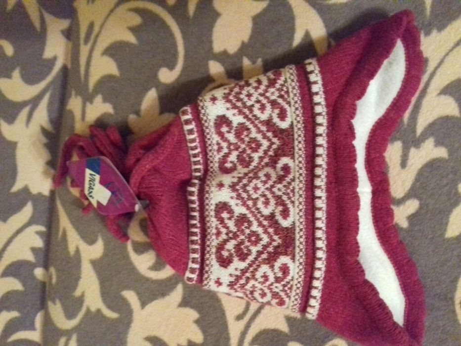 Шапочка на флисе.