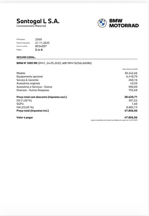 BMW M 1000 RR 2025 FULL Extras