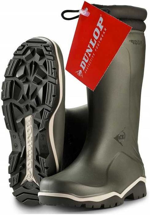 Kalosze Gumowce Dunlop Ocieplane