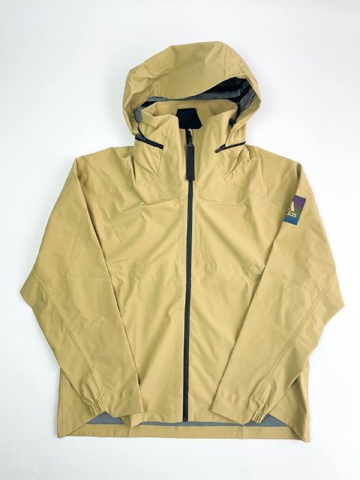 Остання! Розмір S - Куртка Adidas MYSHELTER Rain Jacket (бежева)