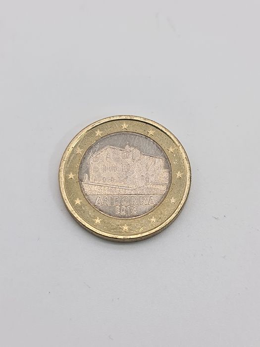 1 Euro Coin of the Principality of Andorra, 2016