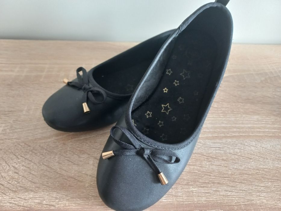 Czarne baleriny Smyk cool club