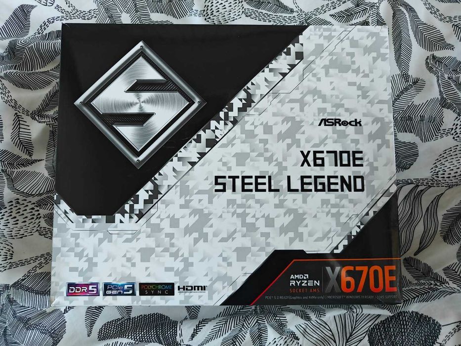 Motherboard Asrock X670e Steel Legend (Socket AM5)