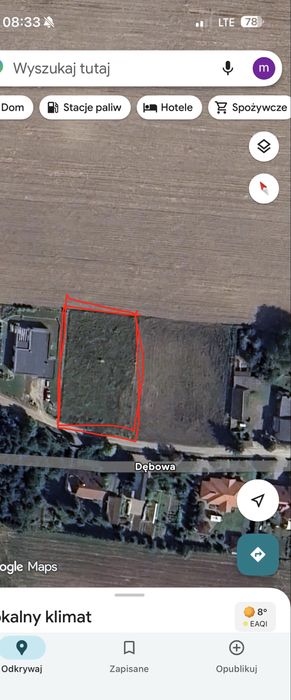 Stronno Działka z warunkami zabudowy