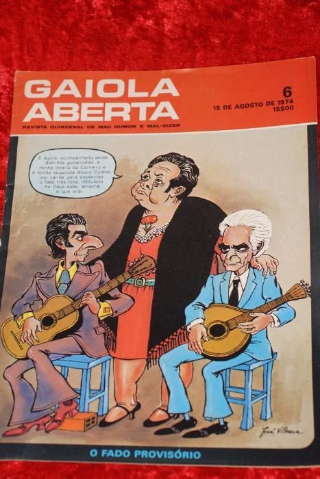 Revista de sátira, após 25 de Abril de 74