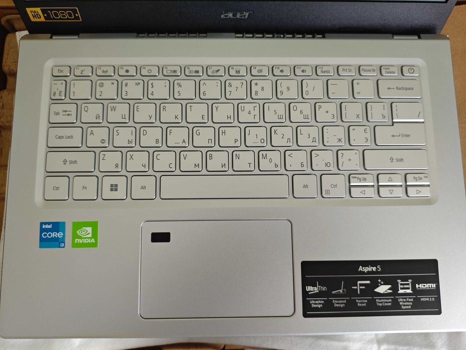 Acer Aspire 5 IPS FullHD 14/ Core i3-1115/RAM 16ГБ/SSD 512ГБ/MX350 2ГБ