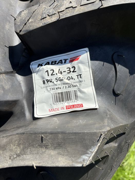 Opona Rolnicza 12.4-32 Nowa Kabat BKT 12.4x32 traktorowa 8 PR
