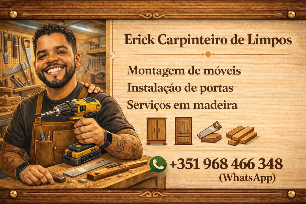 Carpinteiro de limpo