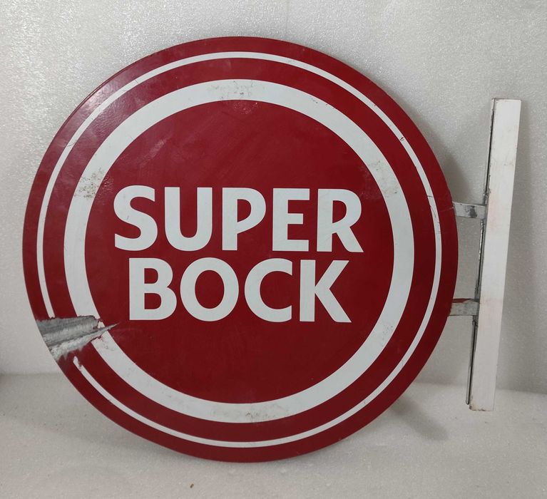 Reclame anúncio metálico Super Bock